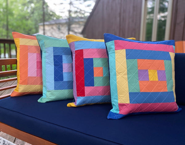 2wayキルトクッション/Quilt Cushion ルビー LogCabinPillows_grande.jpg?v=